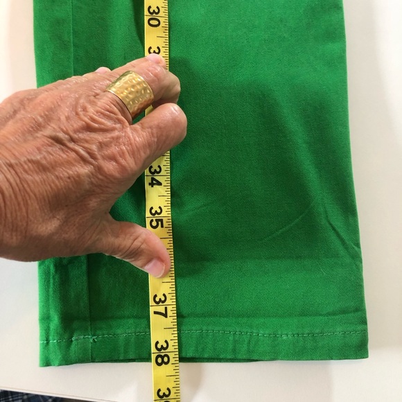 Tommy Hilfiger Kelly Green, Chino Pants, Straight Leg, Preppy Cotton, Women’s 8 - Picture 17 of 17